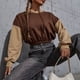 thumbnail image 2 of Sudadera Con Capucha, Manga Larga, Con Cordón De Moda, Informal, Holgada, Para Viajes De La Vida Diaria Para Mujeres ANGGREK Otros, 2 of 6