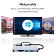 thumbnail image 2 of Centro Tipo-C Usb 3.0 Hub Plug And Play Usb Hub Expander Para Computadora Pc (4 Puertos), 2 of 3