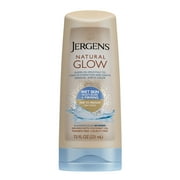 Jergens Natural Glow +FIRMING Sunless Tanning Wet Skin Lotion, Fair to Medium Skin Tone, 7.5 fl oz