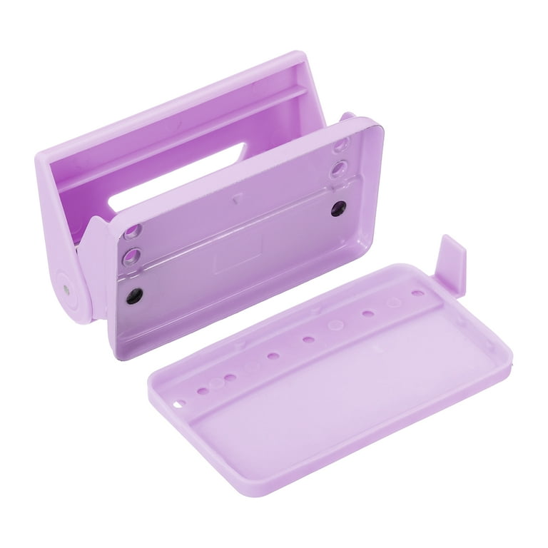 Uxcell 1/4 2 Hole Paper Punch Metal Hole Puncher, 8 Sheet Punch Capacity  Adjustable Hole Punch, Purple 