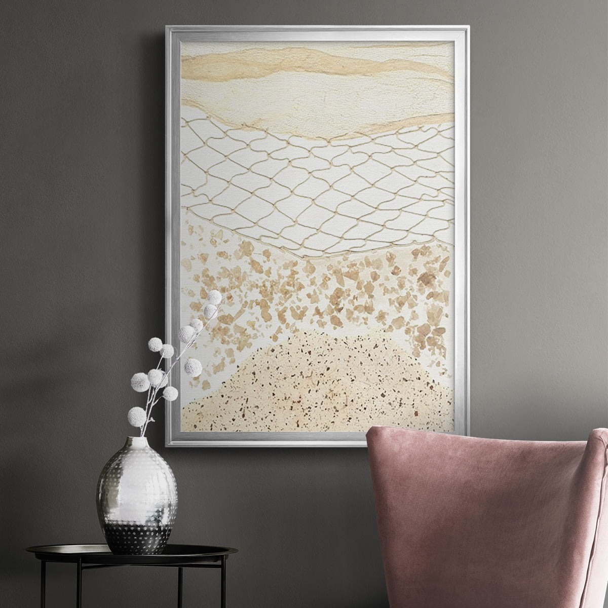 Coast Away II Premium Framed Print, in Gold, Black, or Silver - Ready to Hang