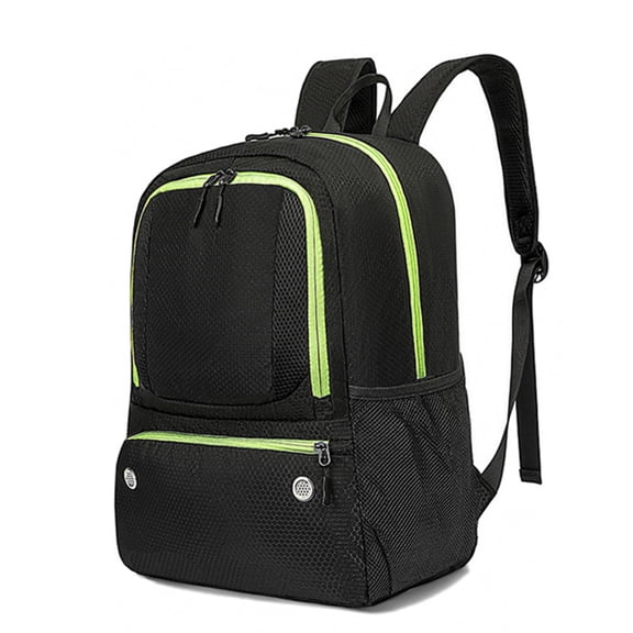 TerraVbie Large Capacity Basketball Bag With Shoe Compartment Oxford Cloth Training Sports Backpack for Sports Training And Travel