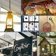 thumbnail image 3 of HOTBEST 10pcs 9.5In Hanging Chains with Hooks,Garden Plant Hangers for Bird Feeders,Billboards,Chalkboards,Planters,Lanterns,Wind Chimes and Decorative Ornaments, 3 of 7