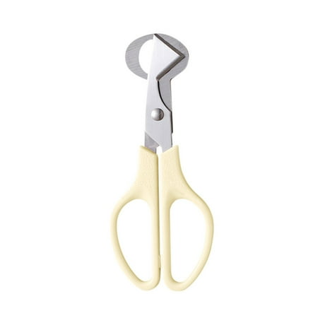 

Tiitstoy Stainless Steel Quail Scissors Bird Cutter Quail Cutter Kitchen Scissors Beige