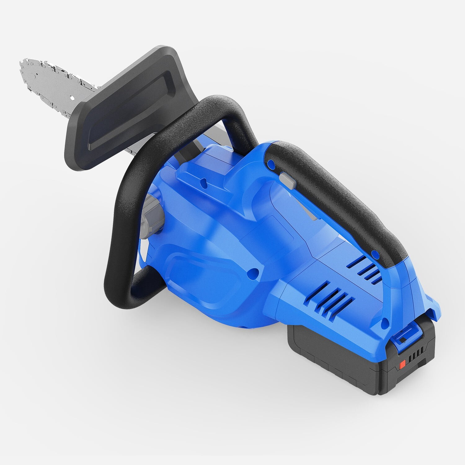 WILD BADGER POWER Electric Cutting Chainsaw Cordless 20V 12" Brushless, 4.0 Ah Battery and Charger
