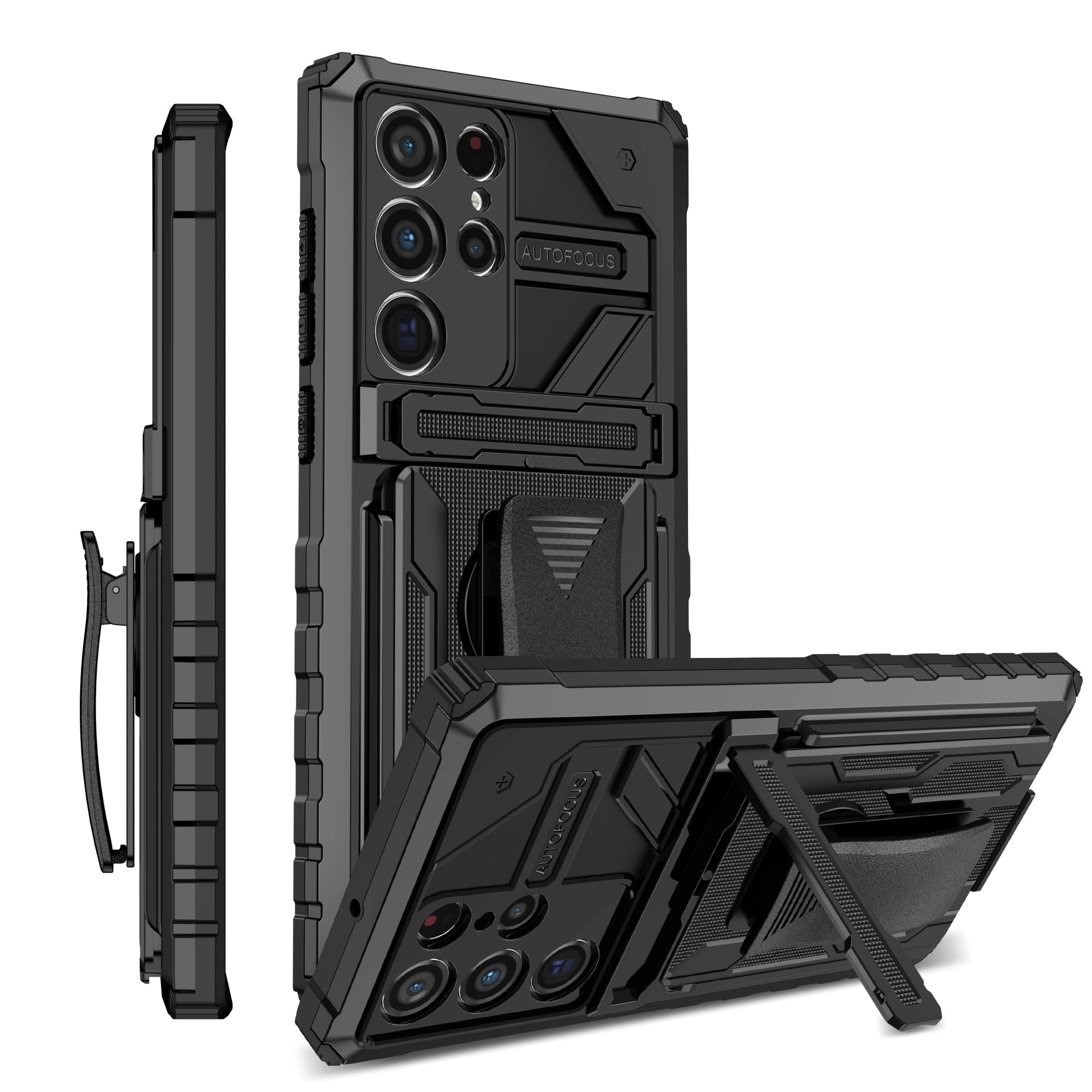 for Samsung Galaxy S22 Ultra Case Heavy Duty Phone Holster with Belt