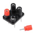 thumbnail image 3 of Unique Bargains 5 Pcs Connecteur de Prise 4 Voies à Ressort à Libération par Pression pour Haut-Parleur, 3 of 4