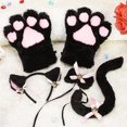 thumbnail image 1 of Lindo conjunto de guantes de garra de gato, garra de oso, garra de gato de sirvienta, garra de gato, pajarita, accesorios periféricos de anime cos, guantes, 1 of 1