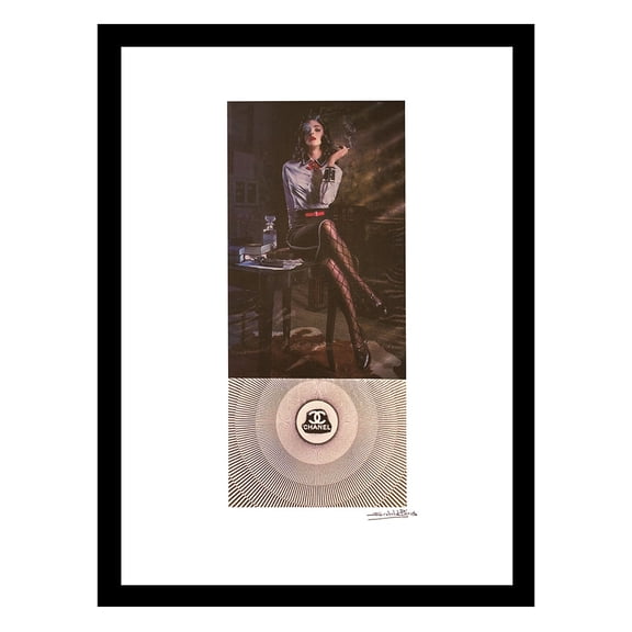 Designer Fashion Model Framed Print