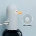 thumbnail image 3 of Dispensador de jabón de espuma con forma de pato, dispensador de jabón a prueba de agua, portátil para baño Sywqhk Libre de BPA, 3 of 8