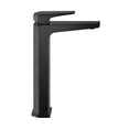 thumbnail image 2 of Voltaire Single Hole, Single-Handle, High Arc Bathroom Faucet in Matte Black, 2 of 12