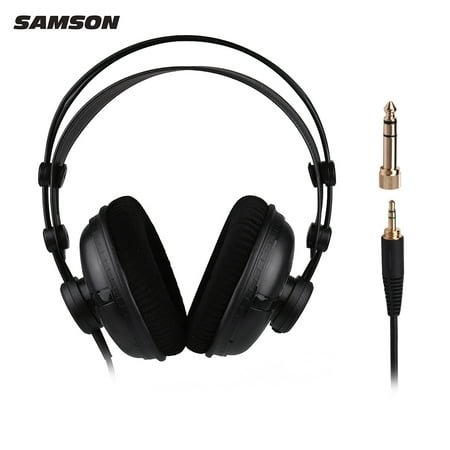 SAMSON SR950 Professional Studio Reference Monitor Headphones Dynamic Headset Closed Ear Design for Recording Monitoring Music Appreciation Game Playing (Best Headphones For Recording Music)