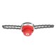 thumbnail image 4 of Cortadora de césped, cabezal de corte, cadenas en espiral, desbrozadora, accesorio para máquina cortadora de césped de jardín (rojo), 4 of 10