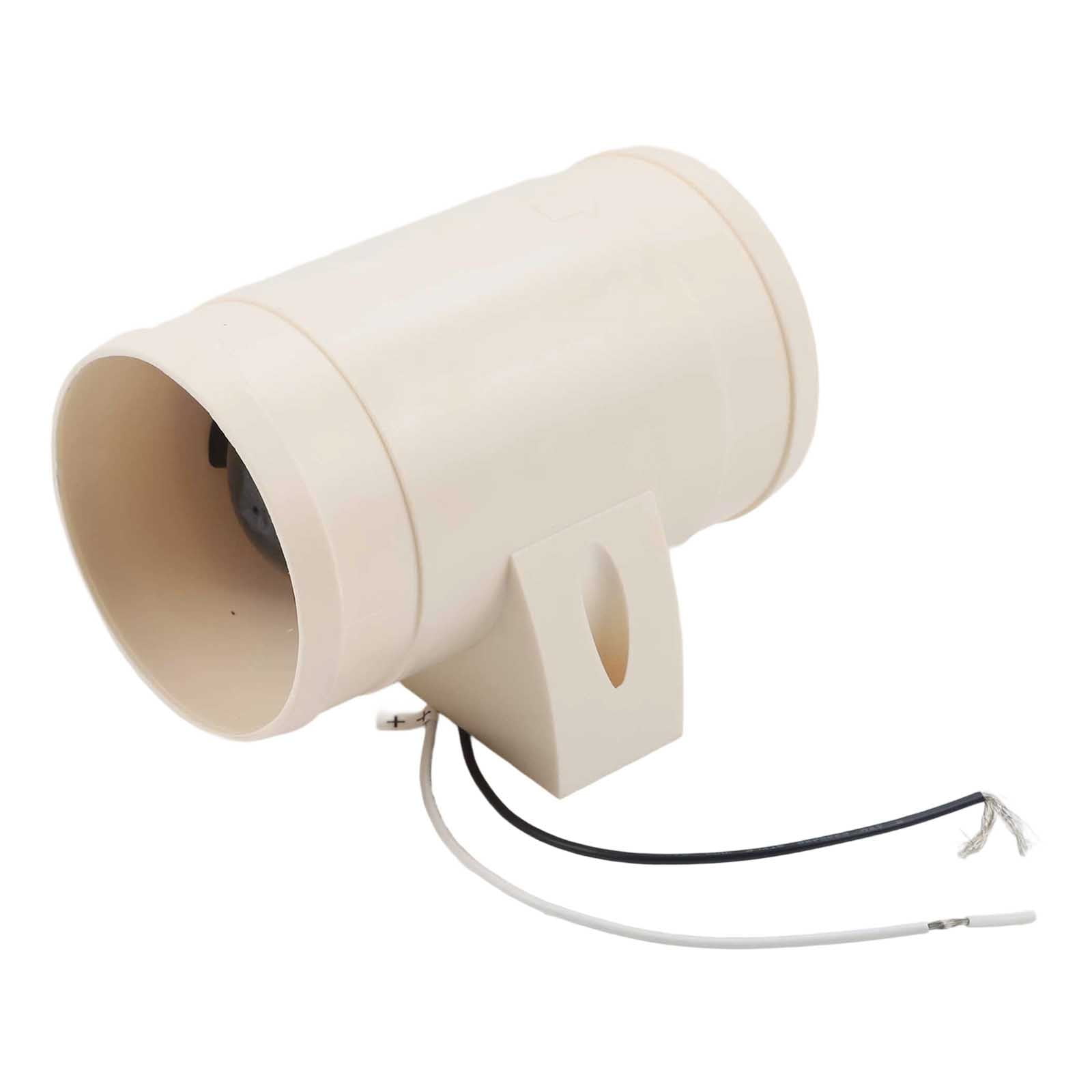 Exhaust Fan 12V Engine Room Dc Fan Rv Yacht Kitchen Fan Marine Exhaust Fan Air Ventilator Pipe Duct Fan 12V 3Inch Air Extractor