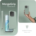 thumbnail image 6 of TUDIA MergeGrip Blackview Wave 6C Case Dual Layer Slim Tough Heavy Duty - Green Lily, 6 of 6