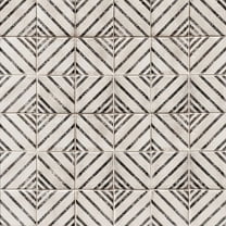 Bedrosians Vivace Square Gloss Porcelain Tile 5 x 5, Motif Rice (5.38 sq. ft./Case)