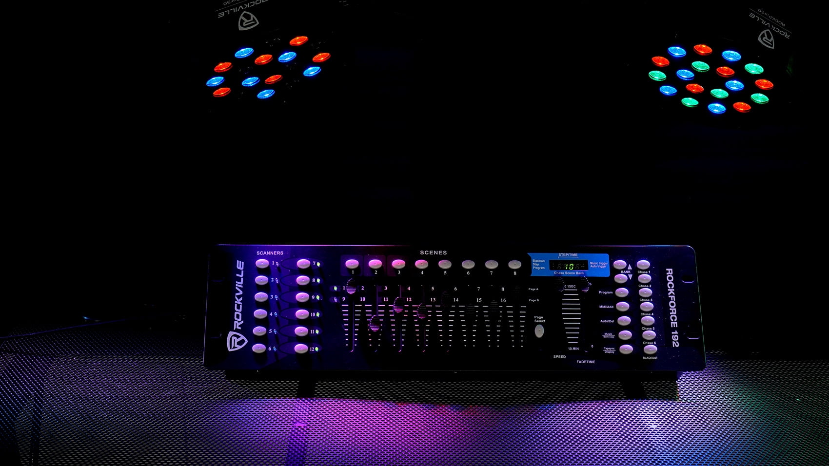 Chauvet DJ Hurricane 2000 DMX Fog Machine W/Built-In Timer+192-Ch DMX Controller