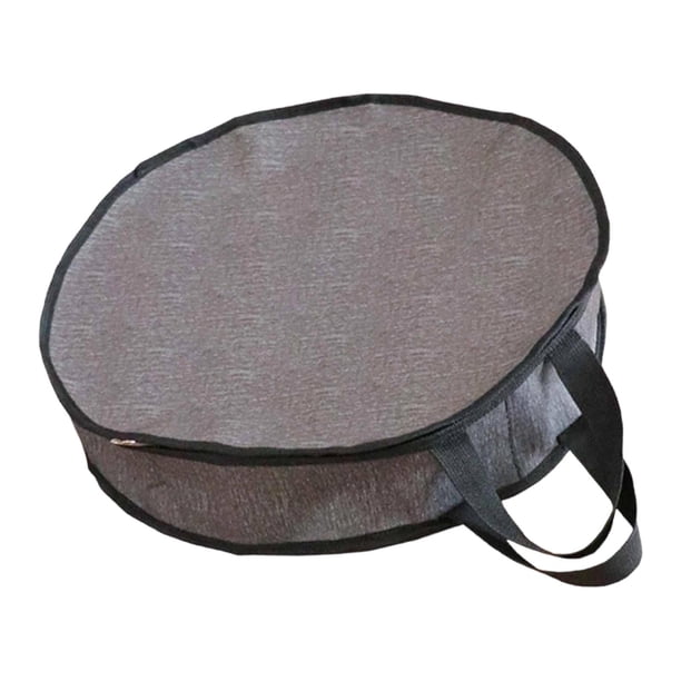 Bolsa para batería, soporte profesional con asa de transporte, protección para viajes, tela Oxford. Diámetro 45 cm