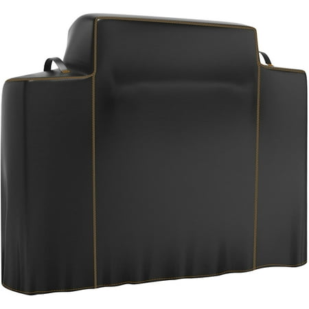 1680D Grill Cover for Traeger Ironwood 885 Wood Pellet Grill, BAC513, Heavy Duty Smoker Cover, Full Length, Black