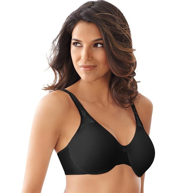 Bali 617914362812 Women Passion for Comfort Minimizer Underwire Bra, Black Size 44D Walmart