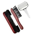 thumbnail image 1 of Pool Table Brush Cleaner, Billiard Table Cleaning Tool, Snooker Table Rail Brush Red 3PCS, 1 of 10