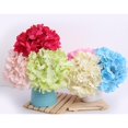thumbnail image 3 of Paquete De 6 Flor De Artificial Florero Inicio De Florero Decoración Boda Jardín Decoración Floral Verde perfecl cabezas de flores artificiales, 3 of 7