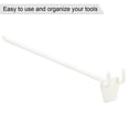 thumbnail image 3 of Unique Bargains 8 Inch Plastic Pegboard Hooks Fits 1/8 1/4 Inch Holes Pegboards, 50 Count, 3 of 7