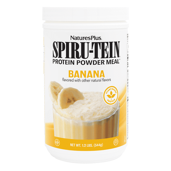 NaturesPlus SPIRU-TEIN, Banana - 1.2 lbs - 16 Servings