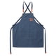 thumbnail image 1 of Delantal Irfora Delantal de barbero Delantal de lona Bolsillos multifunción Correa desmontable Impermeable a prueba de polvo Delantal de trabajo práctico Irfora Delantal, 1 of 7