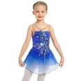 thumbnail image 6 of IBTOM CASTLE Sleeveless Sequin Flower Mesh Ballet Leotards Dress (Girl's 9-10 Years), 6 of 9