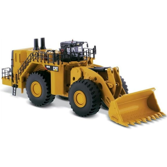 Diecast Masters 1:125 Caterpillar 994K Wheel Loader Tractor Truck, Elite Series Cat Truck | Scale Model Diecast Collectible Construction Trucks | Caterpillar Truck, Diecast Masters Model 85535