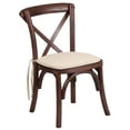 thumbnail image 7 of Flash Furniture 2 Pk. HERCULES Series Kids Mahogany Cross Back Chair with Cushion, 7 of 7