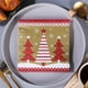 thumbnail image 5 of Servilletas de papel desechables de colores de Navidad, servilletas de fiesta con patrones impresos, 5 of 6