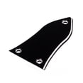 thumbnail image 2 of HAMPPLIES Electrical Guitar Black 3 Holes Truss Rod Cover Durable 3 Layers Bass Replacement Cover, 2 of 8