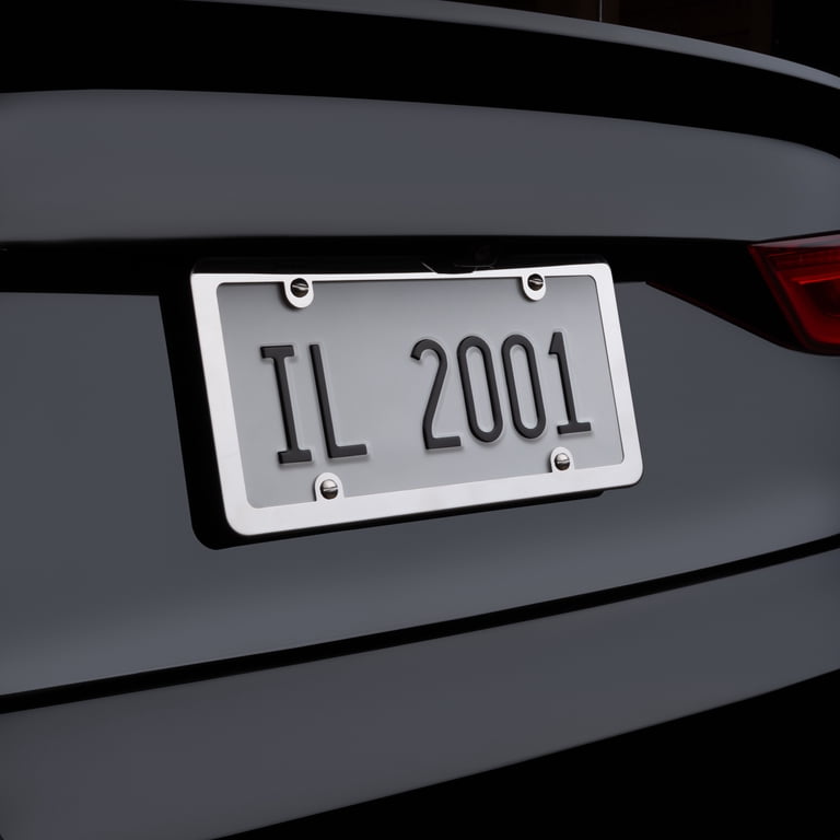Auto Drive Stainless Steel License Plate Frame photo 6