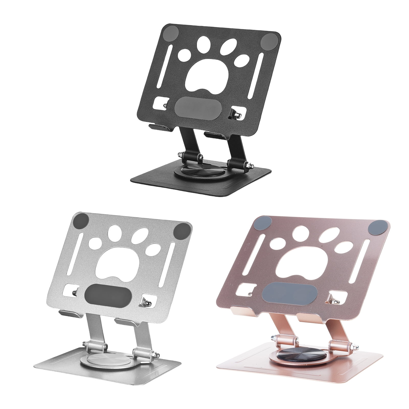 Laptop Stand Risers for Desk Ergonomic Foldable Computer Stand Adjustable Holder for Collaborative Work Easy Storage