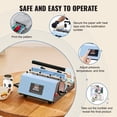 thumbnail image 5 of VEVOR Tumbler Heat Press Machine, 11-30oz Mug Press, Heat Up Fast and Even, Tumbler Press with Sublimation Paper, Tape and Gloves, Temp and Time Setting, for Sublimation Tumblers, Cups, Mugs, Blue, 5 of 9