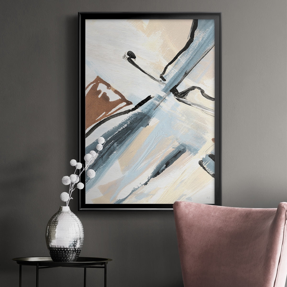 Dancing Wind Revisit I Premium Classic Framed Print - Ready to Hang