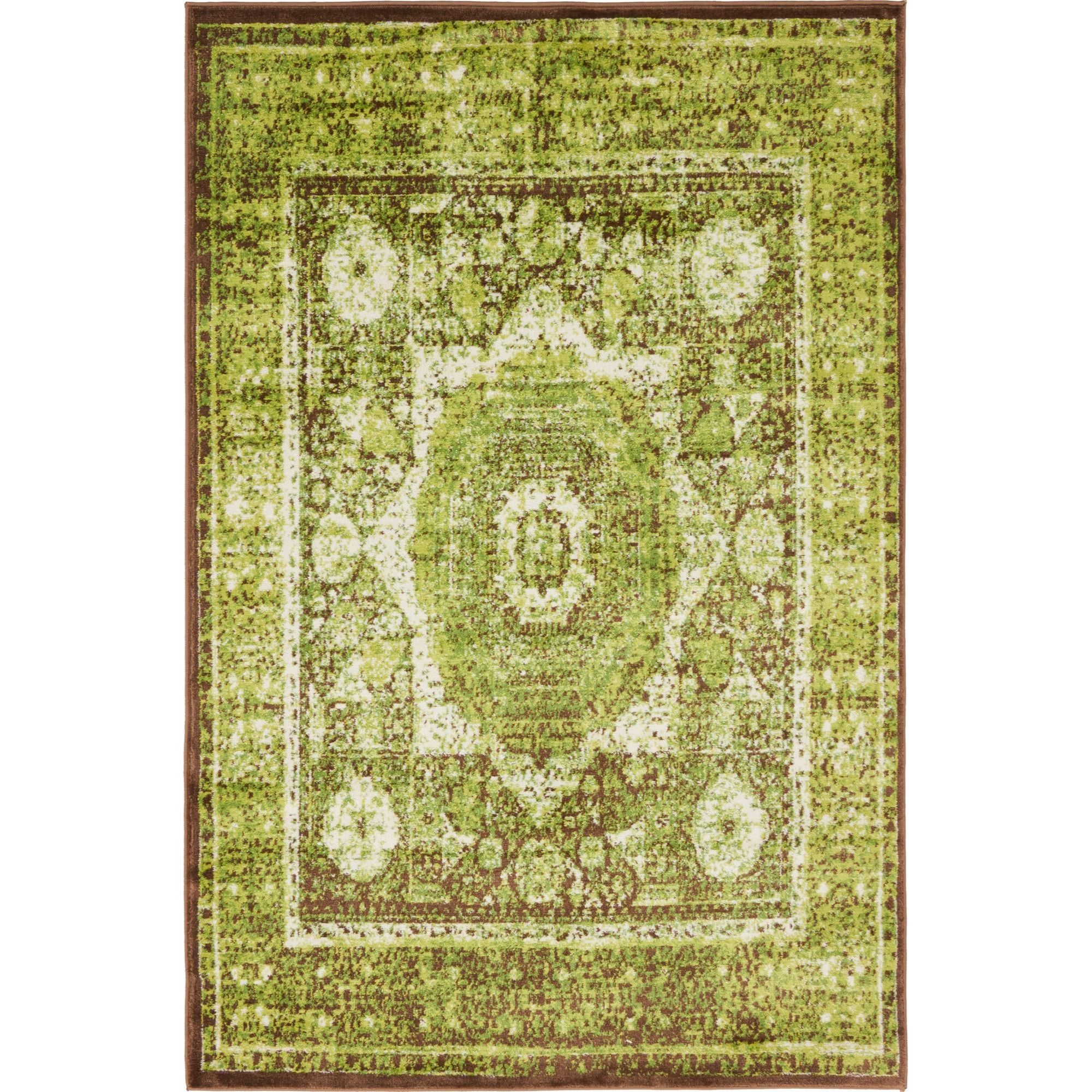 Unique Loom Imperial Rectangular Distressed Contemporary Area Rugs