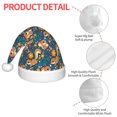 thumbnail image 4 of Salouo Squirrel Garden Delight for Christmas Hat for Kids Xmas Holiday Hat Santa Hat for Boys & Girls Festive Headwear Accessories Fit for Christmas/ New Year/Holiday/Party, 4 of 6