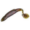 thumbnail image 4 of 6g/10cm Green Black Lures Soft Fishing Artificial Lure Bait False Bait T-tail Soft Bait Soft Fish Lead Head Hook Bait Combo, 4 of 5