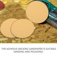thumbnail image 5 of Disc Sandpaper Angle Attachments Sanding Discs 60 Grit 80 Adhesive 10 Pcs, 5 of 6