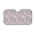 thumbnail image 7 of Balery Lavender Flowers Print Car Windshield Sun Shade,Windshield Sunshade for Car Pickup Truck SUV Accessories-Small, 7 of 7