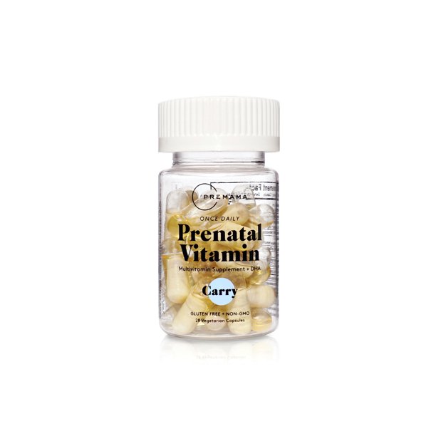 Premama Prenatal Vitamin DuoCap Pill (28 ct) Easy to Swallow and