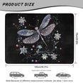 thumbnail image 7 of KUIFORTI Floral Dragonfly Car Trunk Liner 29" x 39" Cargo Mat Rear Trunk Line Stylish Vehicle Interior Accessories Scratch-Proof Durable for Sedans, SUVs, Trucks, 7 of 7