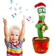 thumbnail image 2 of Juguetes De Lujo De Cactus De Navidad Canto Y Baile Cactus Juguete Electrónico Juguete Mexicano Juguete Regalo De Navidad Para Niños. Yuarrent HA047141-04, 2 of 6