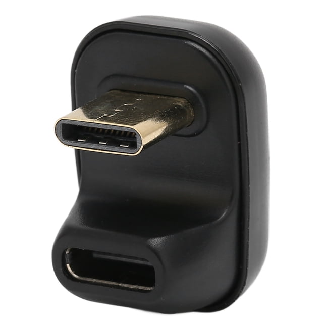 Adaptador tipo C hembra a macho multifuncional compatible con transmisión de datos de 40 Gbps, 8 K a 60 Hz, convertidor tipo CU PD100W