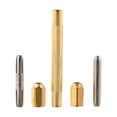 thumbnail image 2 of 10pcs Mini Hand Drill Set High Speed Steel Twisted Drill Bit Set Drill Bit For Models Hobby DIY Wood Craft Hand Tools Hardware, 2 of 12