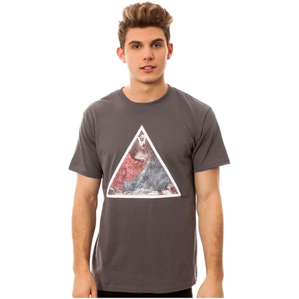 Black Scale The First Supper Camiseta gráfica para hombre, gris, XXL