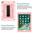 thumbnail image 4 of iPad Air 2 Case,iPad Pro 9.7 Case,Hybrid Shockproof Rugged Heavy Duty Full-Body Drop Protection Stand Kids Case with Shoulder Strap for iPad 6 / iPad Pro 9.7,Rosegold, 4 of 7